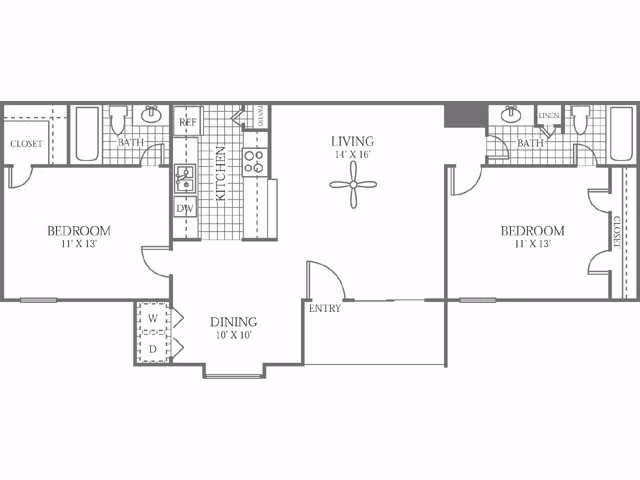 The Berkshire 0302 floor plan